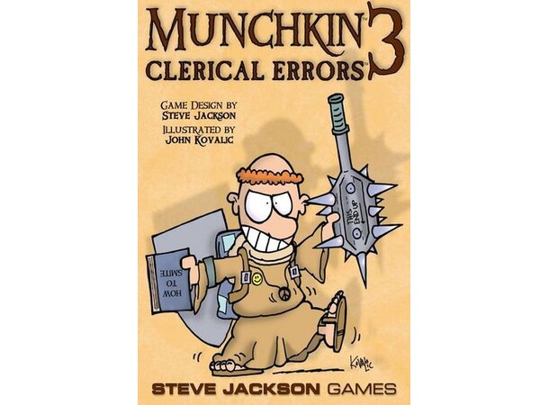 Munchkin 3 Clerical Errors Expansion Ekspansion til Munchkin 